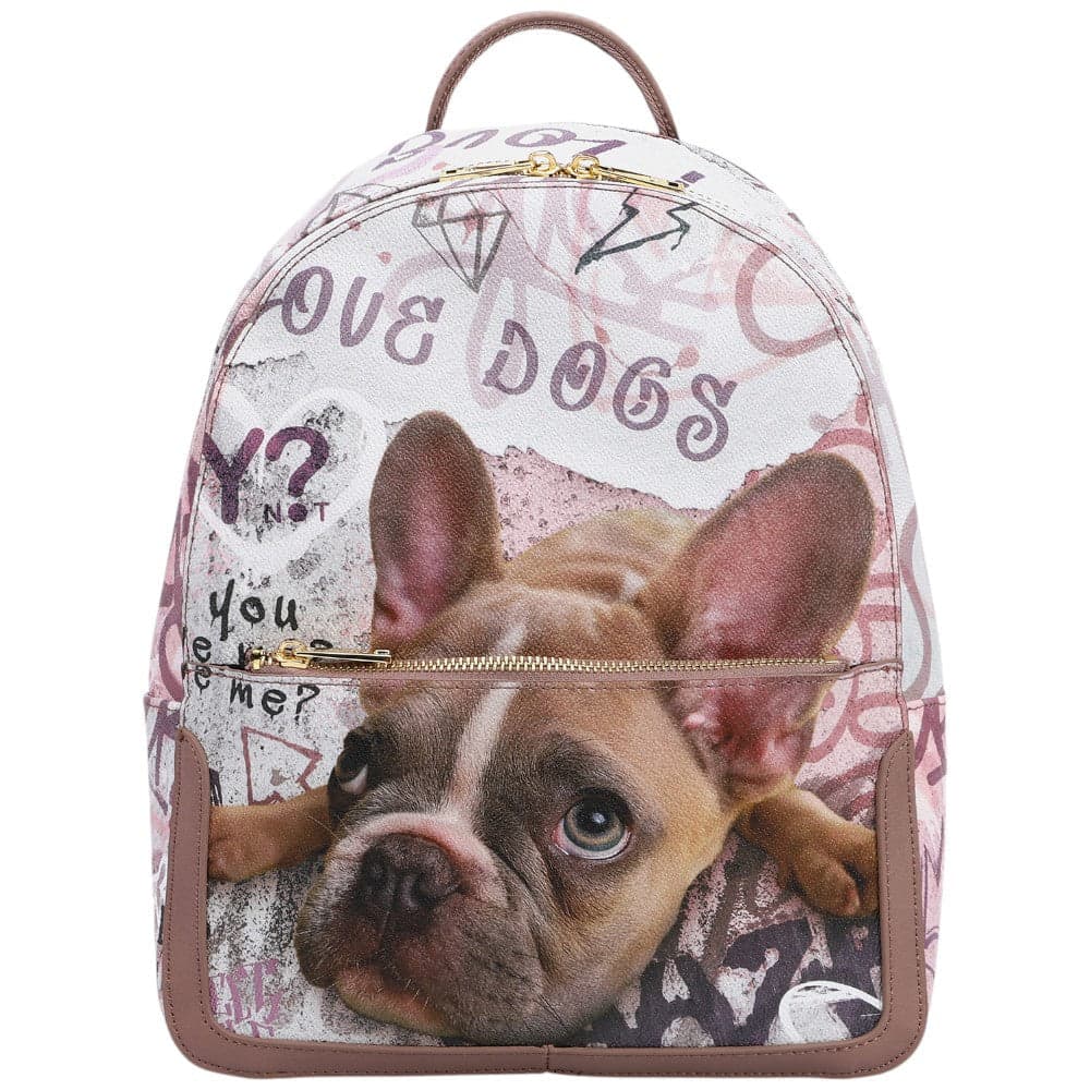 YNot zaino stampa Cane linea Metro Chic MTC010S5