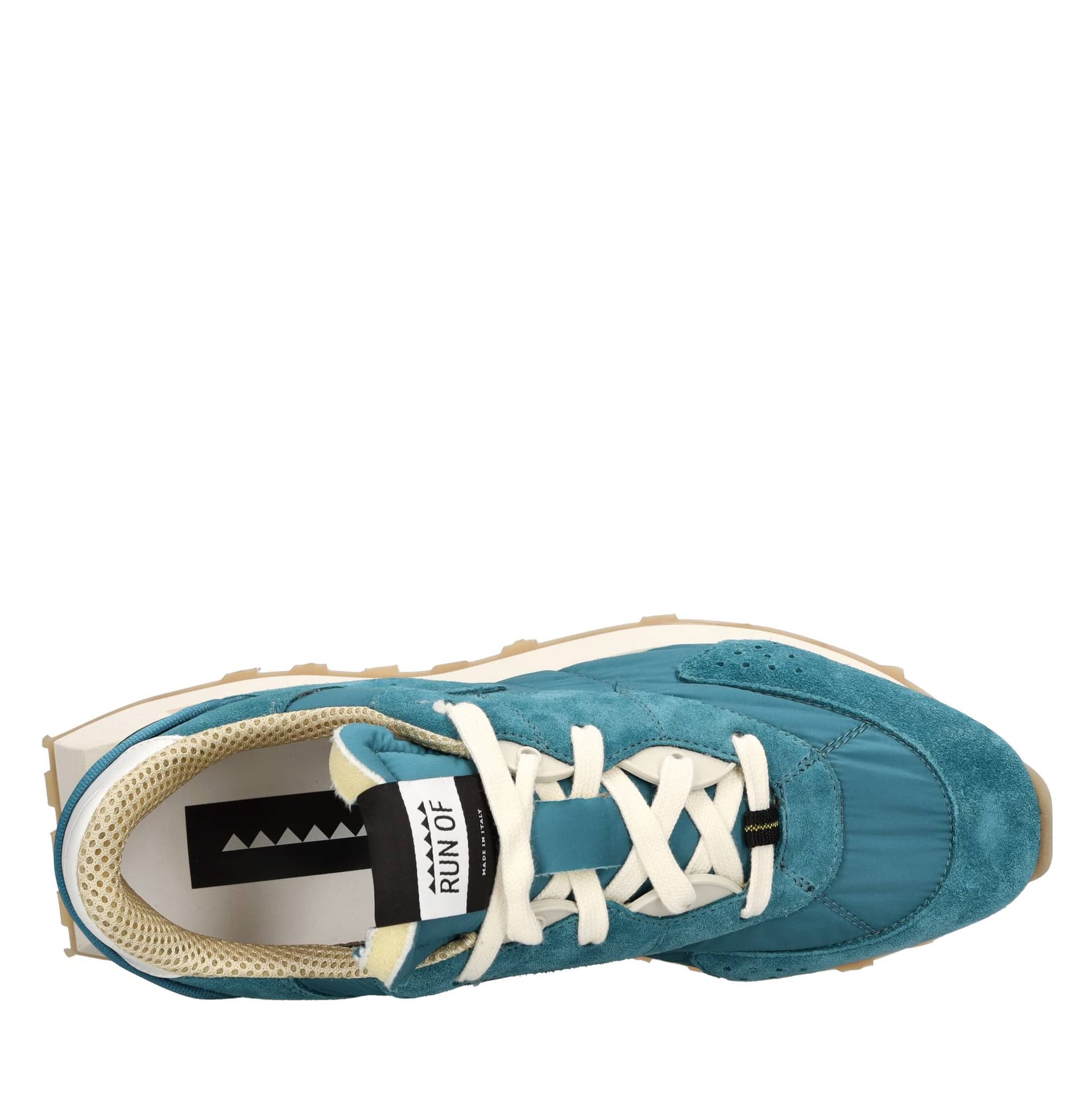 RUN OF Sneakers Verde da uomo in Scarpe da corsa su strada Drestige - Casamassima, commercioVirtuoso.it
