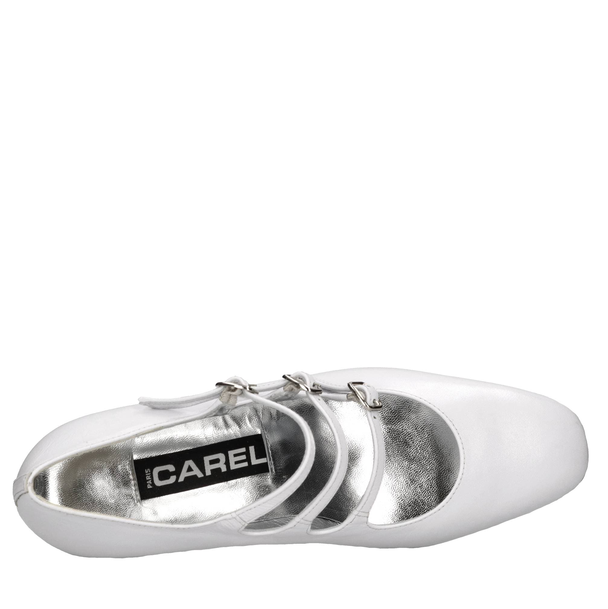 CAREL Scarpe con Tacco Bianco da donna in Scarpe col tacco Drestige - Casamassima, commercioVirtuoso.it