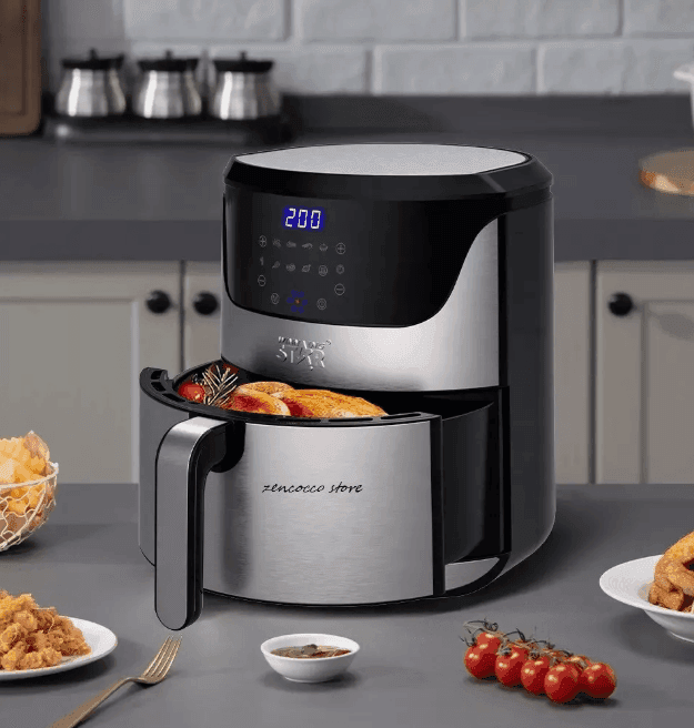Friggitrice ad Aria 7 Litri Multifunzione 1800W Smart Forno Aria Calda ST-9685 in Friggitrici Zencoccostore - Formia, commercioVirtuoso.it