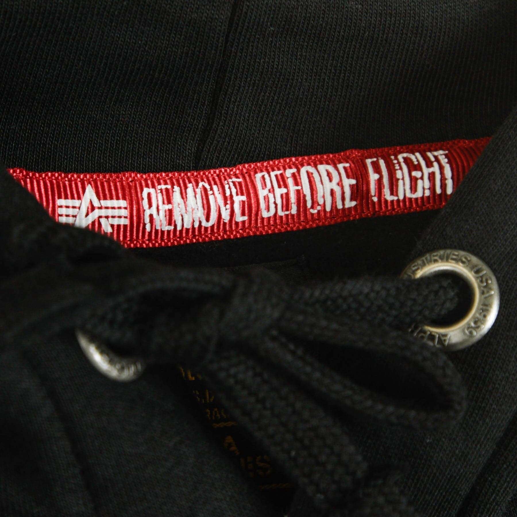 ALPHA INDUSTRIES Felpa Cappuccio Uomo Space Shuttle Hoody Black da uomo in Felpe con cappuccio Drestige - Casamassima, commercioVirtuoso.it
