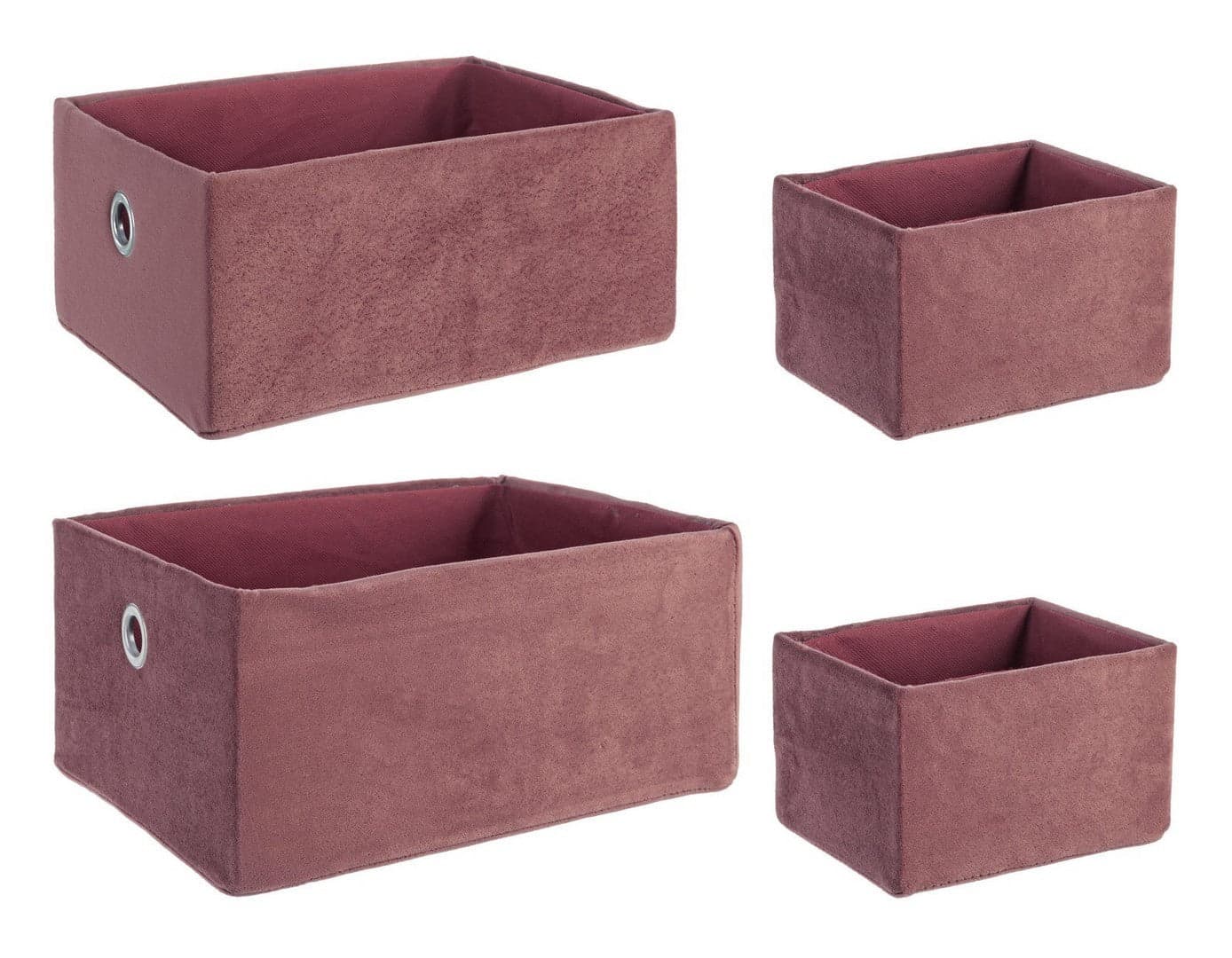 Set 4 cesta "Velvet" in poliestere - 9