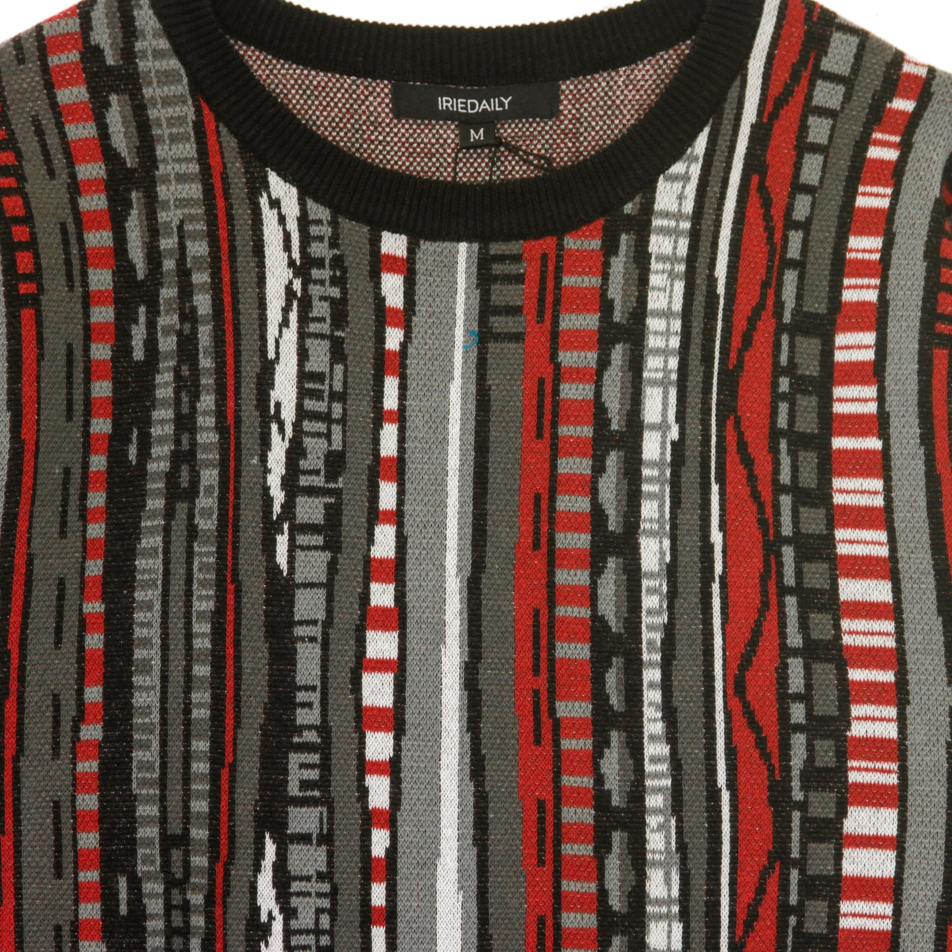 IRIEDAILY Maglione Leggero Uomo Theodore Knit Anthra Red da uomo in Maglioni Drestige - Casamassima, commercioVirtuoso.it