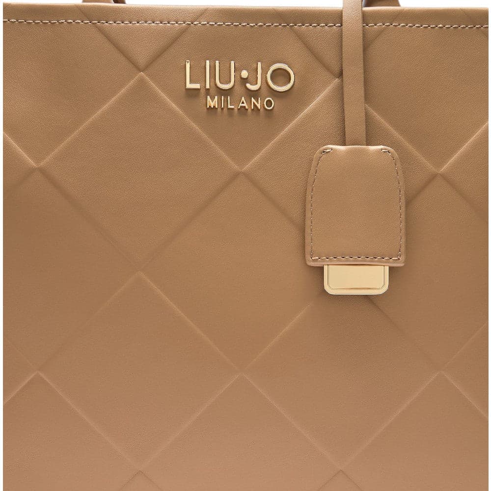 Liu Jo borsa tote media cammello Ridhi AA5206E0778 Borse Liu Jo