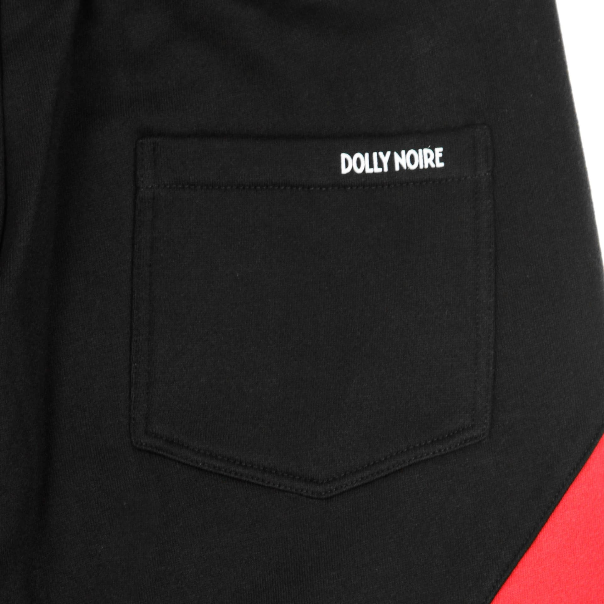 DOLLY NOIRE Pantalone Tuta Felpato Uomo Victorious Black/red da uomo in Pantaloni sportivi Drestige - Casamassima, commercioVirtuoso.it