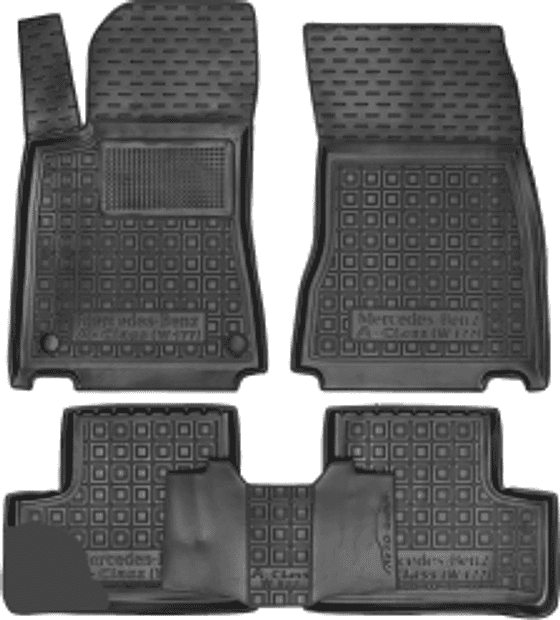 Tappetini di gomma su misura per Mercedes A-Class W177 (2018+) in Tappetini antiscivolo Autooggetti.it - Roma, commercioVirtuoso.it