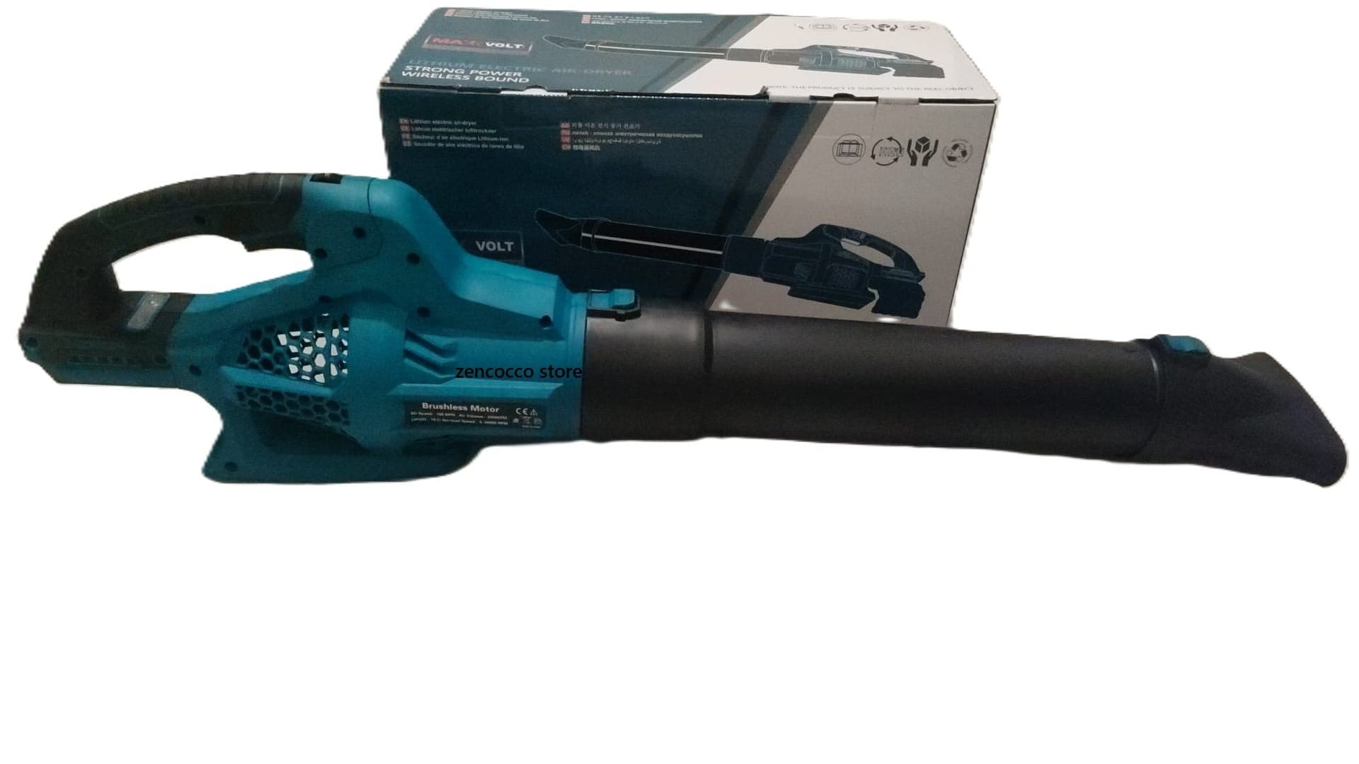 SOFFIATORE Foglie per Giardino 2 BATTERIE 6 VELOCITA Fino a 21000 Giri/Min 580W in Aspirafoglie Zencoccostore - Formia, commercioVirtuoso.it