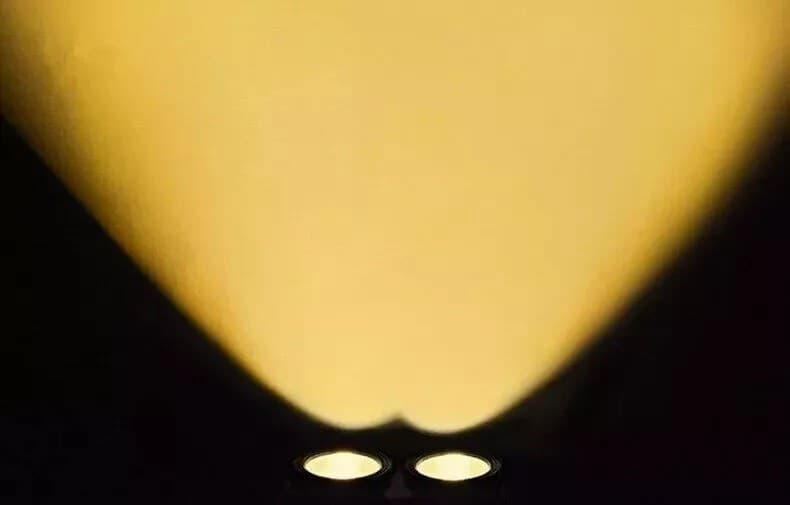 BLINDER ACCECATORE DMX COB LED 2x100W BIANCO CALDO E FREDDO 4-8 CANALI Powercon in Dispositivi per effetti luce Zencoccostore - Formia, commercioVirtuoso.it
