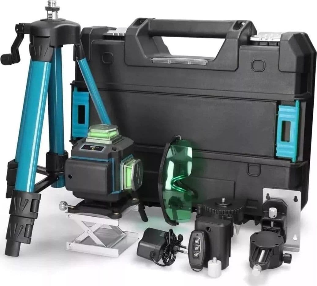 Livella laser tracciatore autolivellante 4D 16 linee 360° rotazione linea verde in  Zencoccostore - Formia, commercioVirtuoso.it