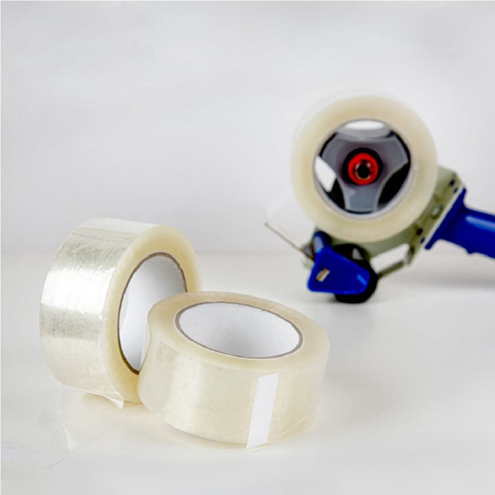 6 Rotoli di Nastro Trasparente 50mm x 132 Mt. Nastro per Imballaggi Resistente Silenzioso in Nastro da imballo Danyx - Casoria, commercioVirtuoso.it
