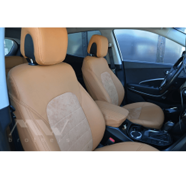 Set coprisedili su misura per Hyundai Santa Fe 3 (2012-2018), Leather style in Set per interni Autooggetti.it - Roma, commercioVirtuoso.it