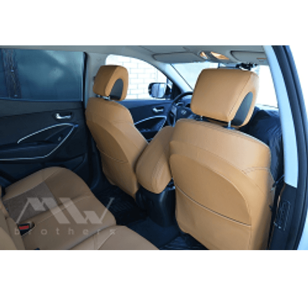 Set coprisedili su misura per Hyundai Santa Fe 3 (2012-2018), Leather style in Set per interni Autooggetti.it - Roma, commercioVirtuoso.it