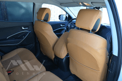 Set coprisedili su misura per Hyundai Santa Fe 3 (2012-2018), Leather style in Set per interni Autooggetti.it - Roma, commercioVirtuoso.it