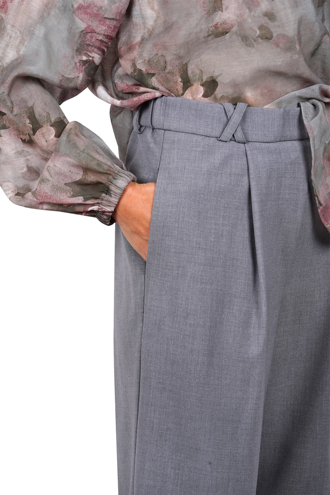 SO ALLURE So Allure - Pantalone - 460546 - Grigio da donna in Pantaloni Drestige - Casamassima, commercioVirtuoso.it