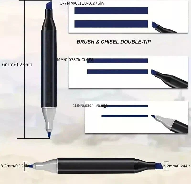 Pennarelli 60 Colori Doppia Punta Grossa e Fine Asciugatura Rapida Evidenziatore in Pennarelli per disegno Zencoccostore - Formia, commercioVirtuoso.it