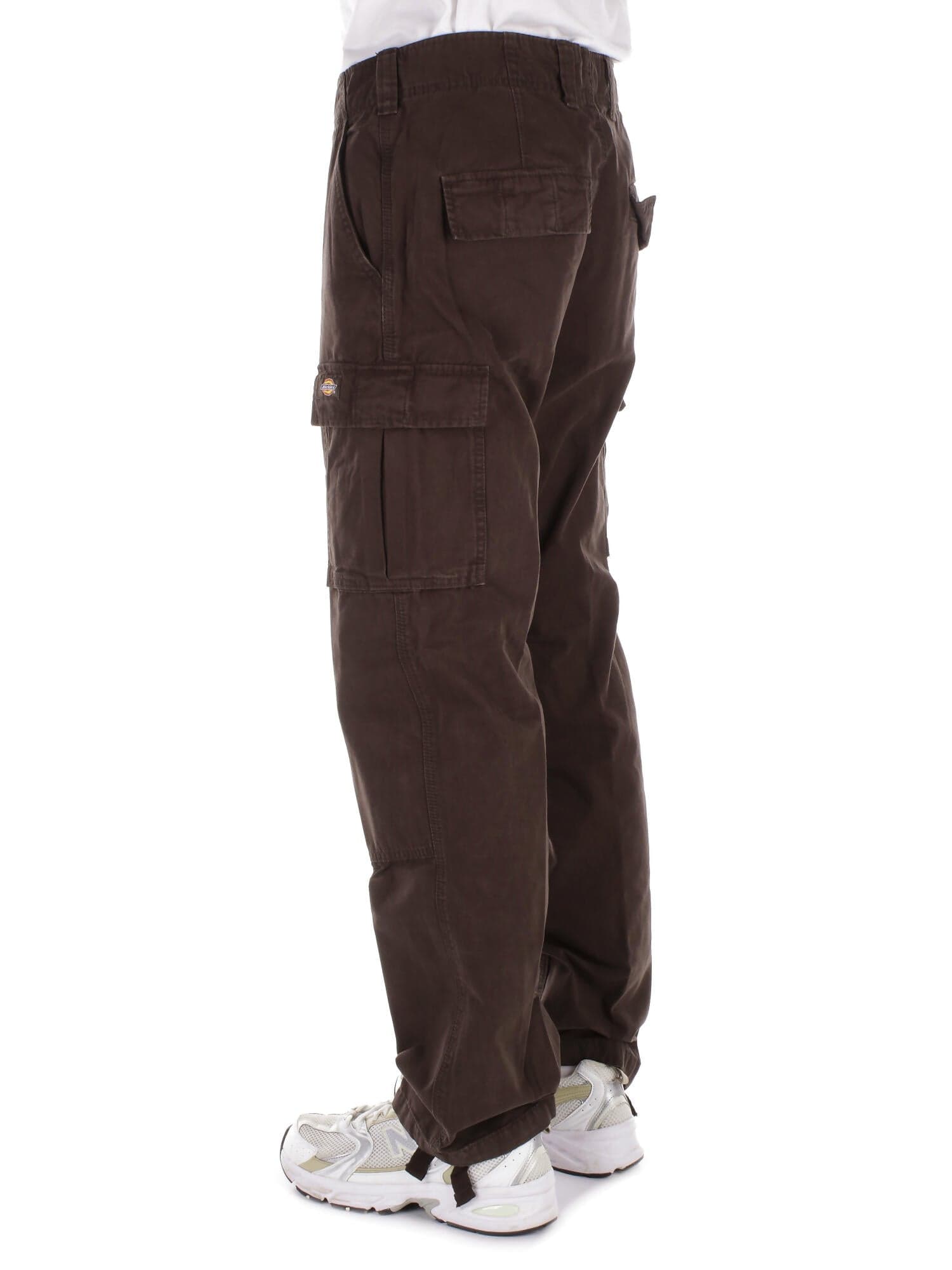 DICKIES Pantaloni Marrone scuro da uomo in Pantaloni Drestige - Casamassima, commercioVirtuoso.it