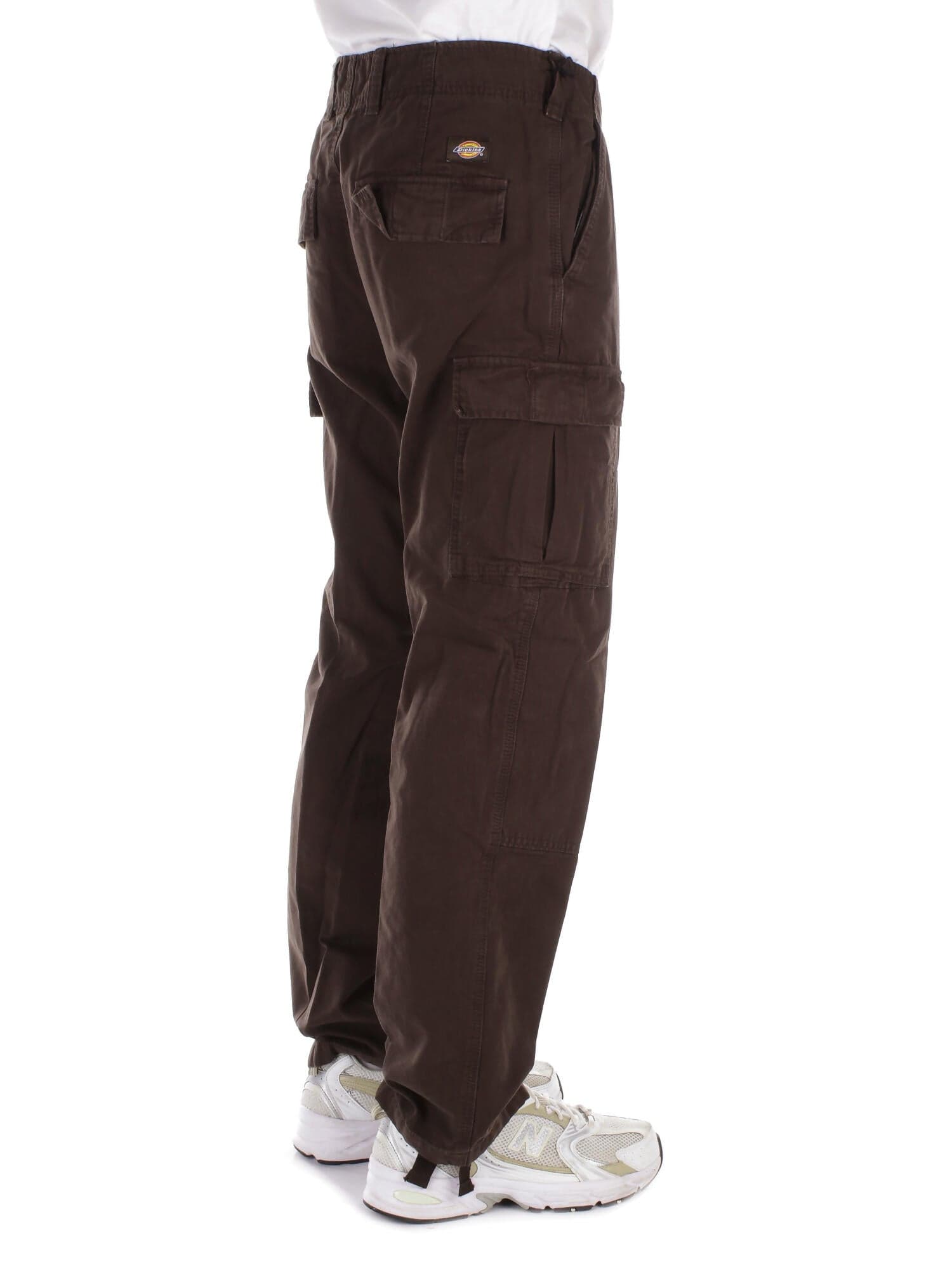 DICKIES Pantaloni Marrone scuro da uomo in Pantaloni Drestige - Casamassima, commercioVirtuoso.it