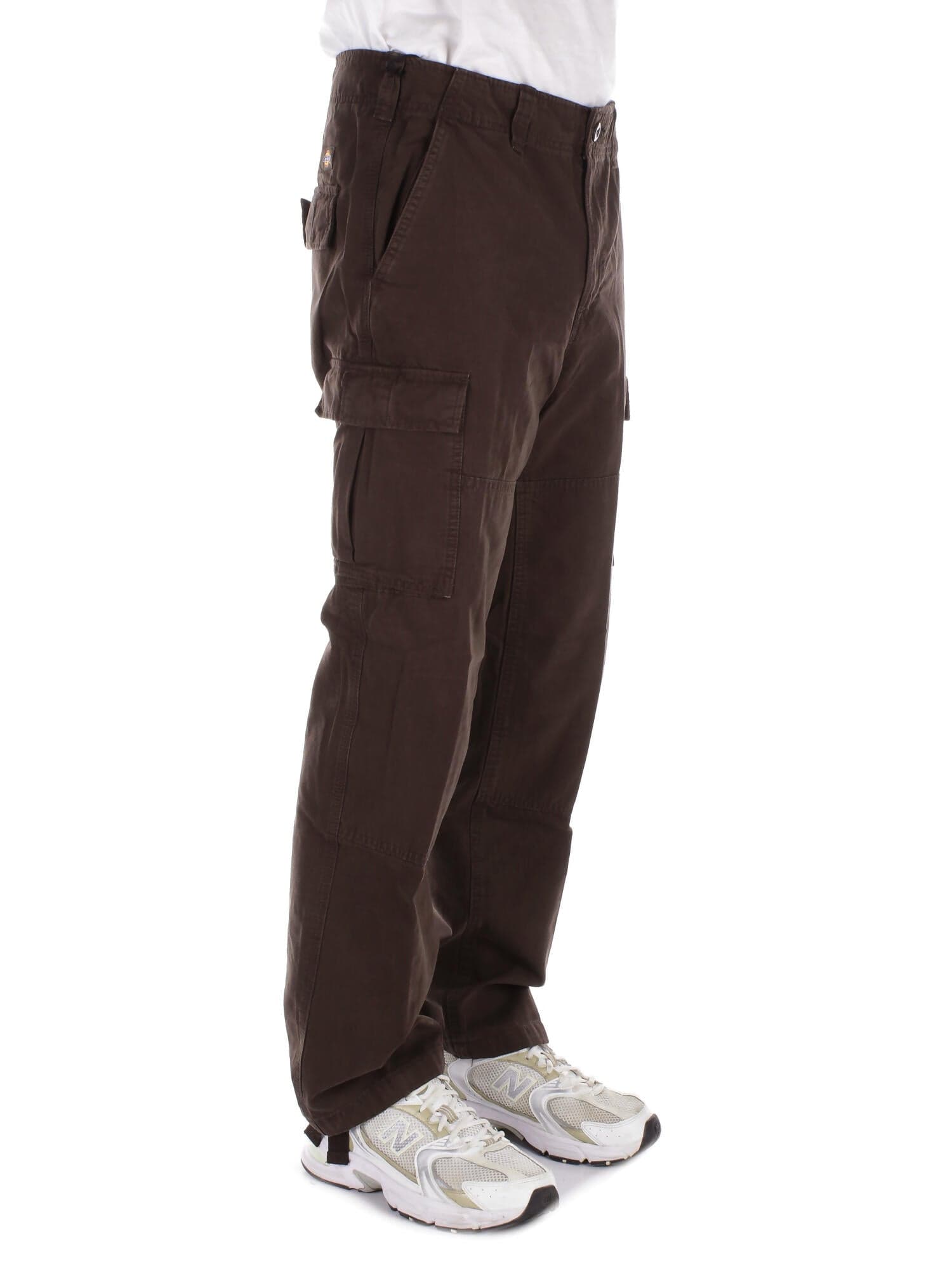 DICKIES Pantaloni Marrone scuro da uomo in Pantaloni Drestige - Casamassima, commercioVirtuoso.it