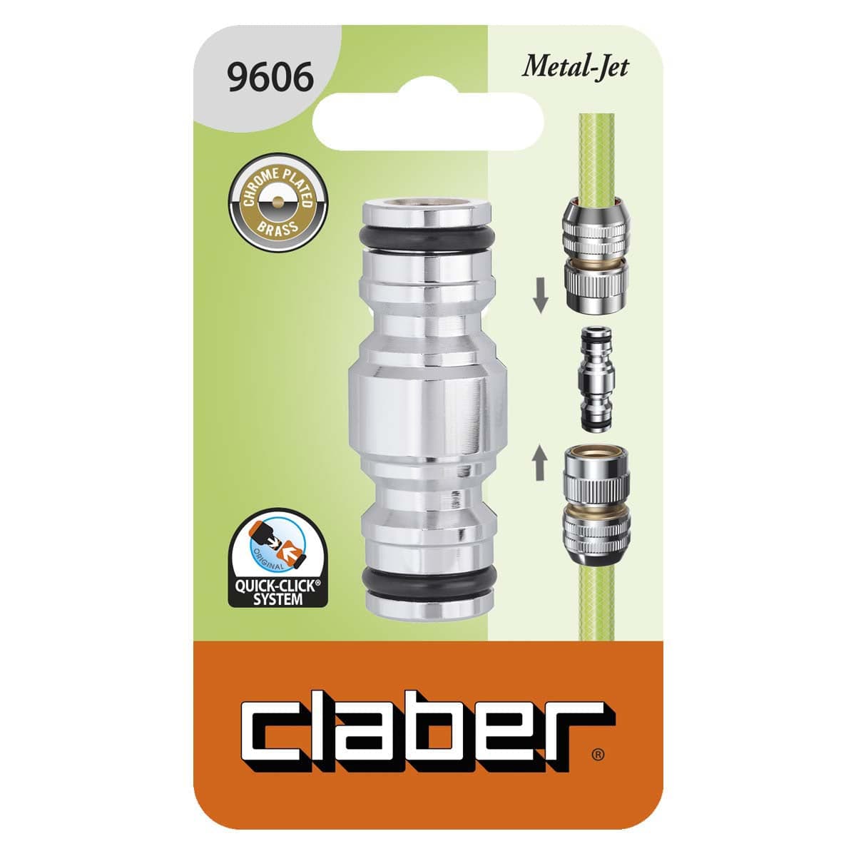 CLABER 9644 CONGIUNZIONE PER DUE RACCORDI AUTOMATICI METAL-JET IRRIGAZIONE in prodotto EuroStore07 - Alatri, commercioVirtuoso.it