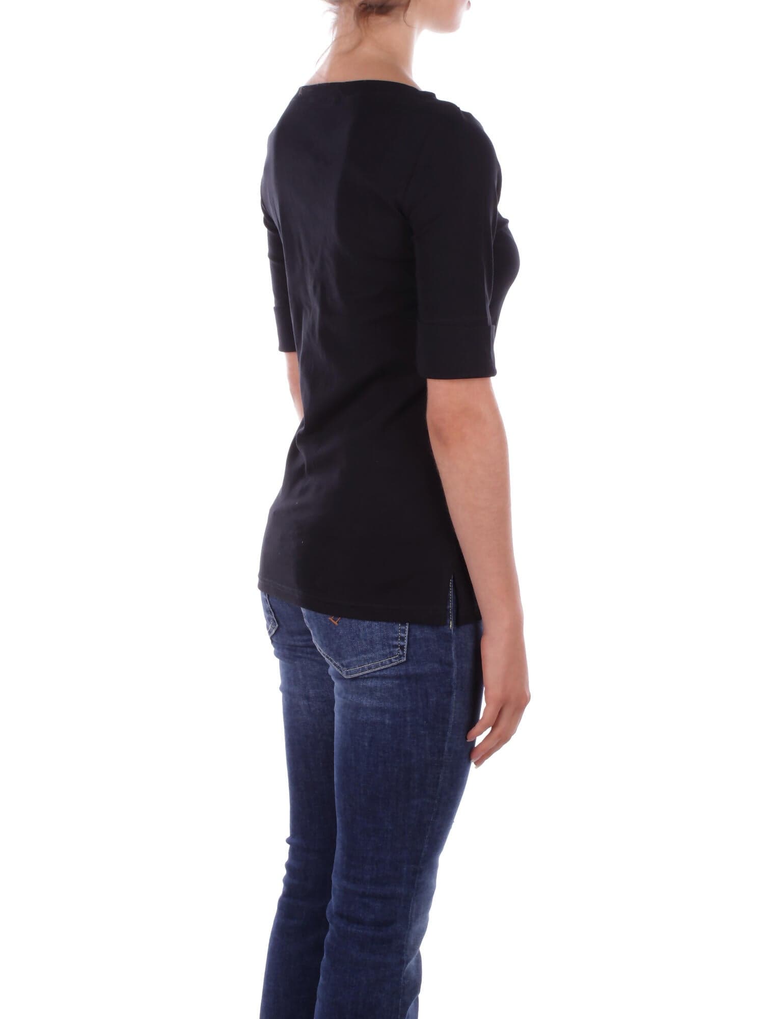 Ralph Lauren T-shirt e Polo Nero da donna in T-shirt Drestige - Casamassima, commercioVirtuoso.it