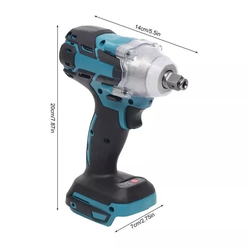 TRAPANO AVVITATORE A IMPULSI BRUSHLESS 400Nm DOPPIA BATTERIA CON 7 INSERTI in Avvitatori a massa battente Zencoccostore - Formia, commercioVirtuoso.it