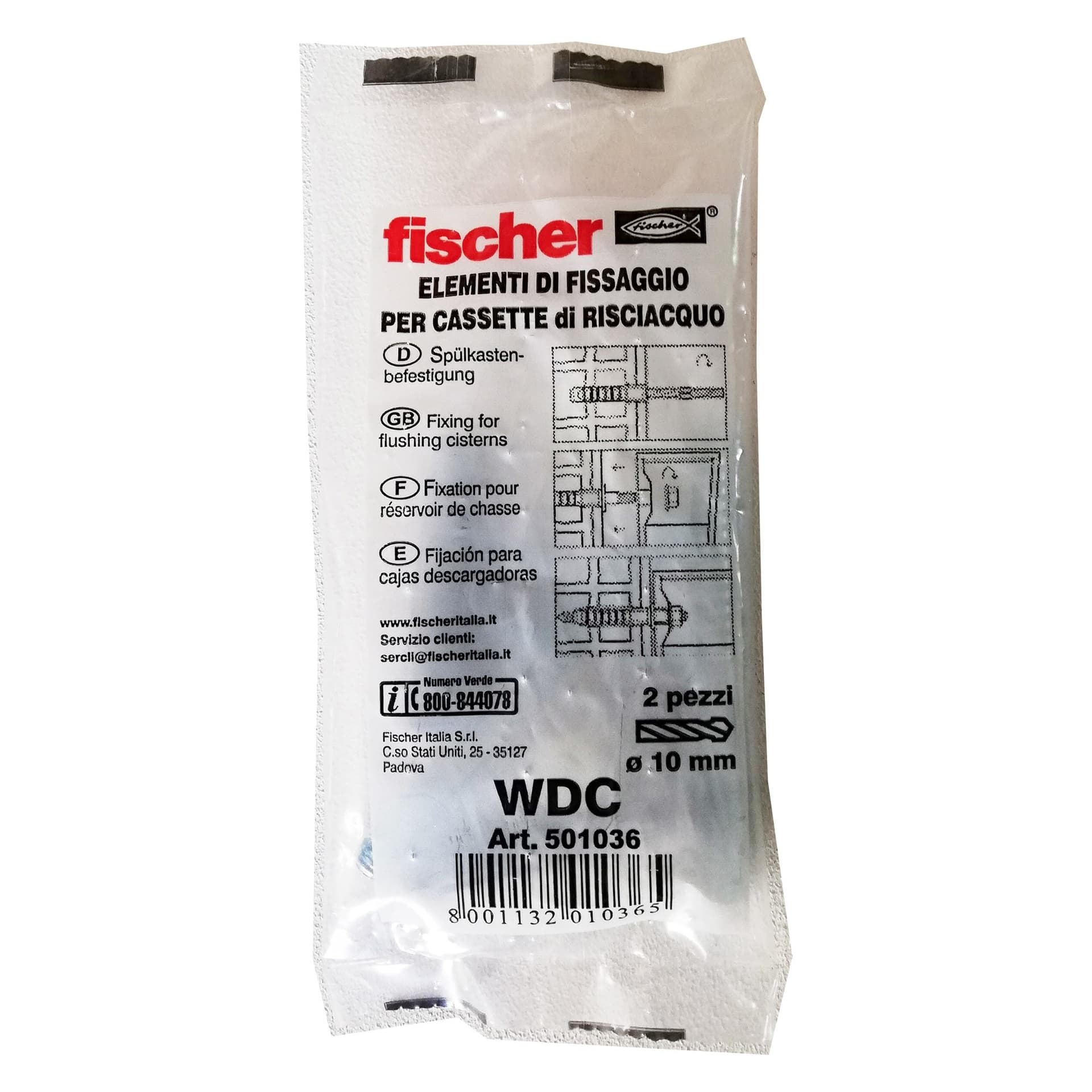 Viti e tasselli di fissaggio per cassette di risciacquo in Cavicchi Aloiserw.com - Altomonte, commercioVirtuoso.it