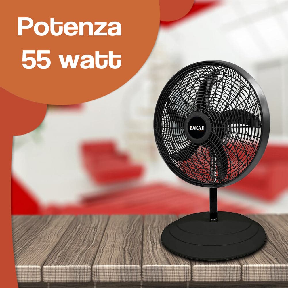 Ventilatore 3in1 Piantana Muro e Tavolo Base Tonda Antiribaltamento Griglia 50cm in Ventilatori a piantana Esplodia - Napoli, commercioVirtuoso.it