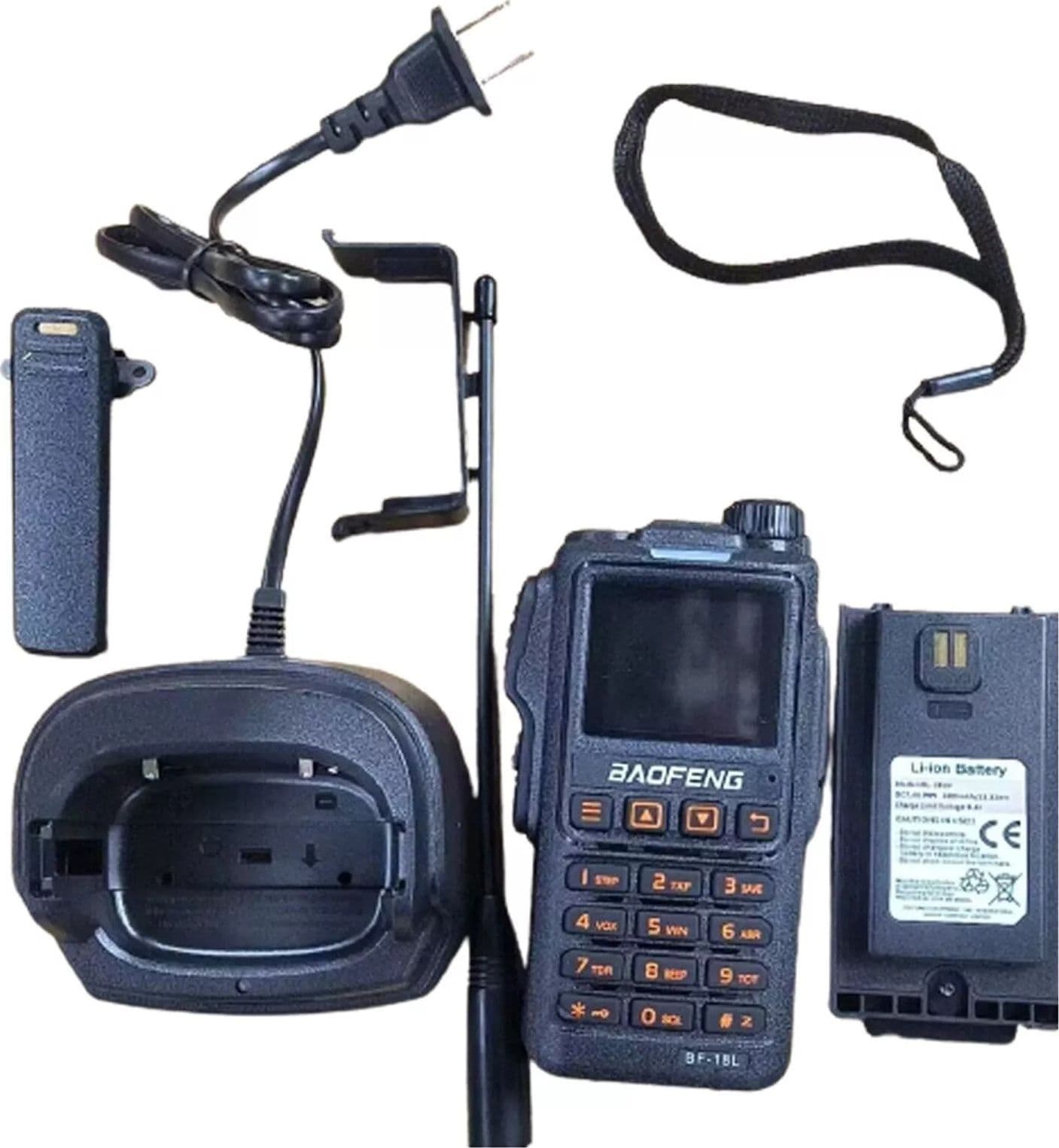 BAOFENG BF-18L radio bidirezionale TFT doppia banda ricaricabile walkie talkie 5W in Ricetrasmettitori Zencoccostore - Formia, commercioVirtuoso.it