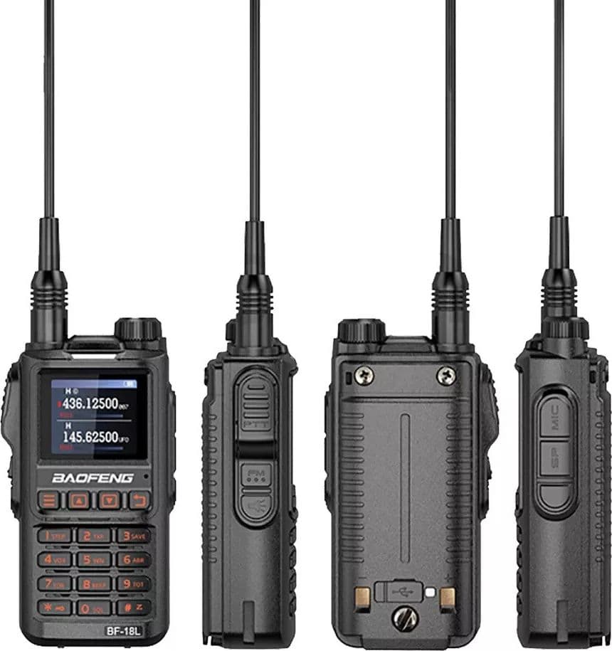 BAOFENG BF-18L radio bidirezionale TFT doppia banda ricaricabile walkie talkie 5W in Ricetrasmettitori Zencoccostore - Formia, commercioVirtuoso.it