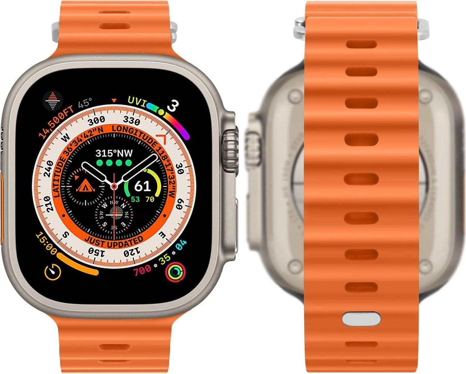 OROLOGIO SMART WATCH ULTRA2 SERIE BIG2.01 49MM CON 7 CINTURINI TOUCHSCREEN SPORT in Cinturini di ricambio Trade Shop italia - Napoli, commercioVirtuoso.it