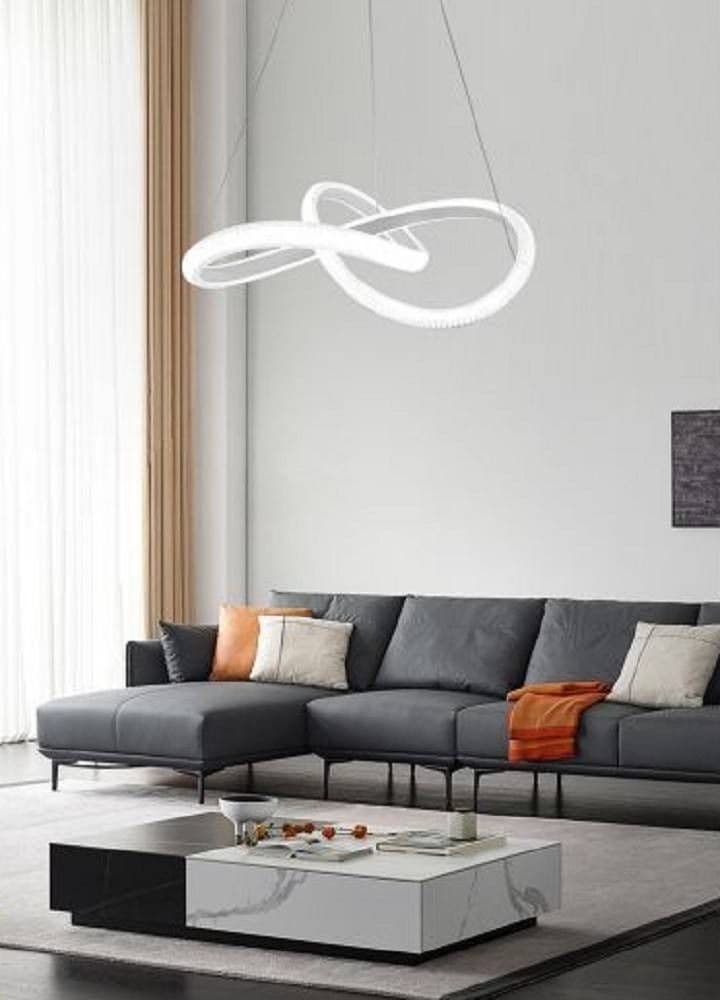 LAMPADARIO LED A EFFETTO CRISTALLO INTRECCIATO 40W LUCE 6500K 3000K 4000K LP-25B in Lampade a sospensione Trade Shop italia - Napoli, commercioVirtuoso.it