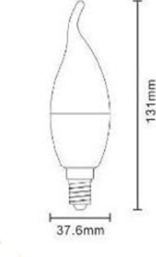 LAMPADINA LED E14 9WATT CANDELA FIAMMA SMD C37 LUCE NATURALE CALDA FREDDA C37-9W in Lampadine a LED Trade Shop italia - Napoli, commercioVirtuoso.it