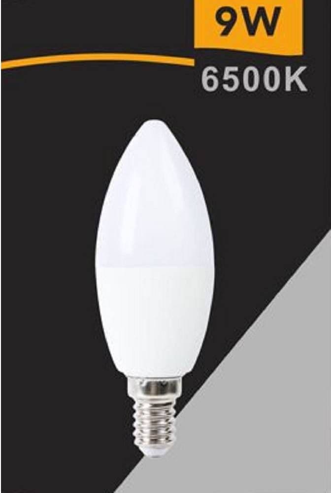 LAMPADINA LED E14 9W CANDELA SMD E14 820 LUMEN LUCE CALDA NATURALE FREDDA C36-9W in Lampadine a LED Trade Shop italia - Napoli, commercioVirtuoso.it