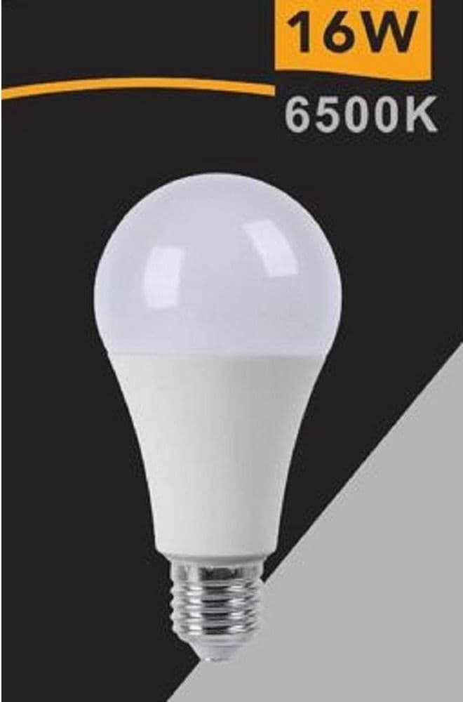 LAMPADINA LED GLOBO E27 16W LUCE FREDDA 6500K CALDA 3000K NATURALE 4000K A70-16W in Lampadine a LED Trade Shop italia - Napoli, commercioVirtuoso.it