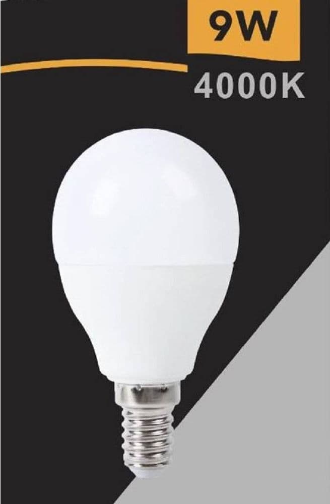LAMPADINA LED GLOBO G45 E14 9W LUCE FREDDA 6500K CALDA 3000K NATURALE 4000K G45T-9W in Lampadine a LED Trade Shop italia - Napoli, commercioVirtuoso.it