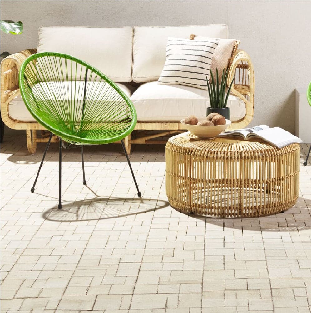 2 x Sedia Poltrona in Polyrattan per Giardino Terrazzo Interno Esterno Moderna Verde in Sedie per tavolo da giardino Danyx - Casoria, commercioVirtuoso.it