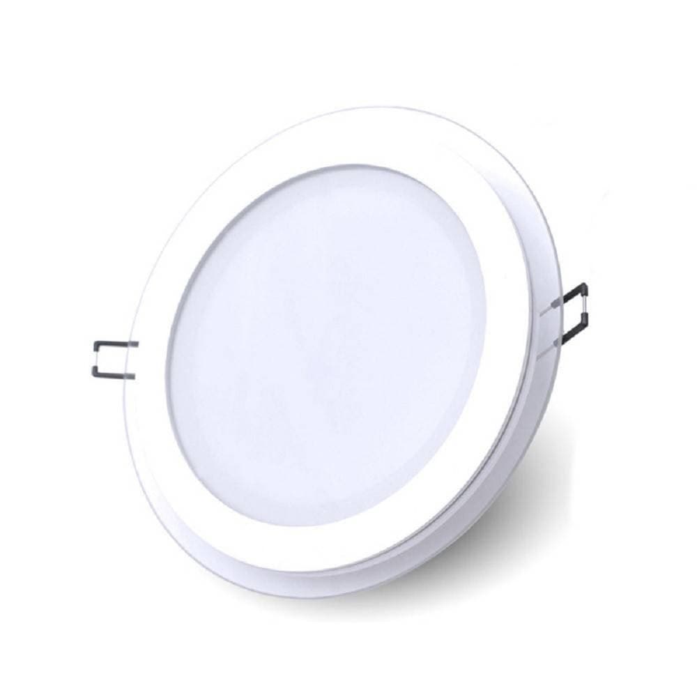 PANNELLO LED SLIM INCASSO BORDO IN VETRO 9W CCT TRE COLORAZIONI DI LUCE P94E-T3C in Faretti da soffitto Trade Shop italia - Napoli, commercioVirtuoso.it