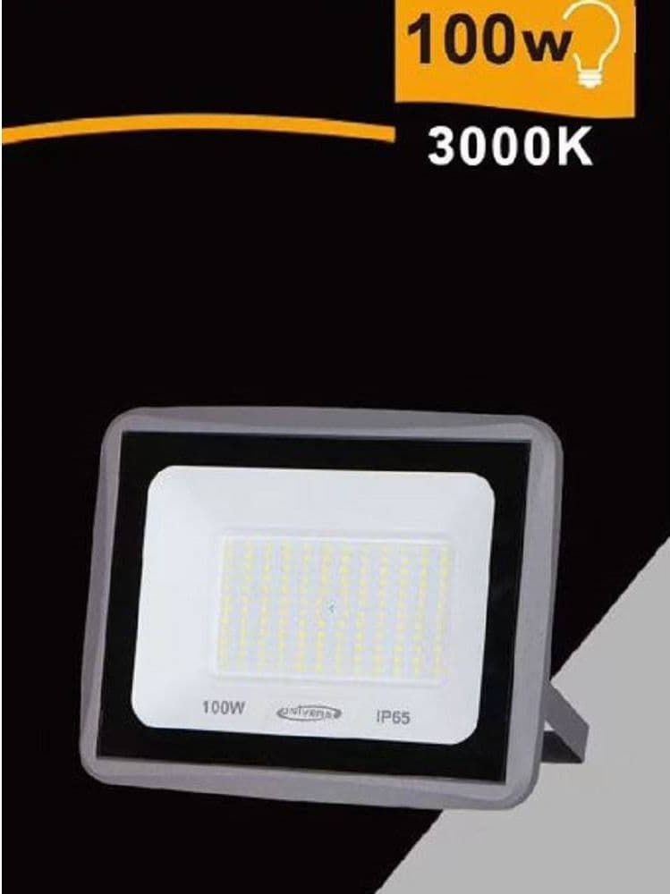 FARETTO LED FARO 100W 9000 LM IP65 GRIGIO LUCE CALDA FREDDA NATURALE EK02-100W-G in Proiettori Trade Shop italia - Napoli, commercioVirtuoso.it