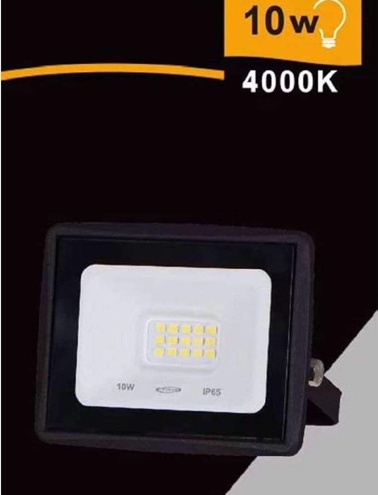 FARETTO LED FARO 10 WATT 900 LM IP65 NERO LUCE FREDDA NATURALE CALDA EK02-10W-N in Faretti da soffitto Trade Shop italia - Napoli, commercioVirtuoso.it