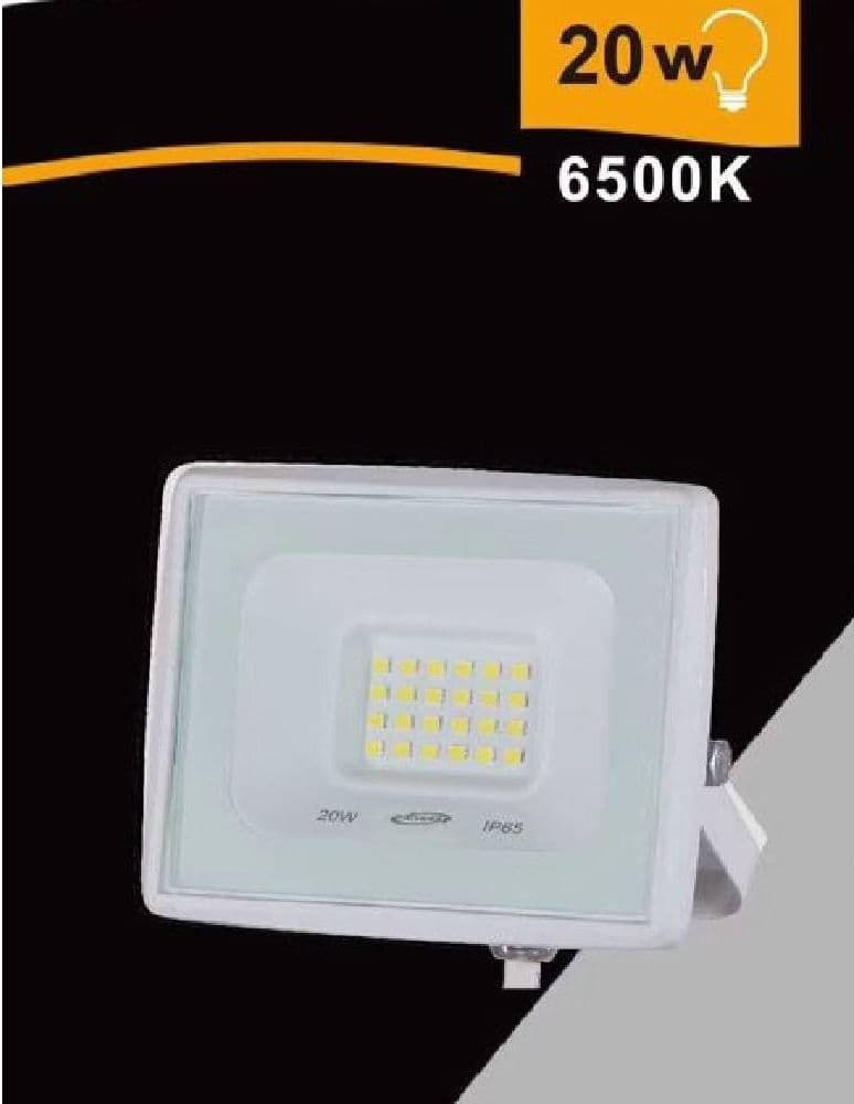 FARETTO LED FARO 20 W 1800 LM IP65 BIANCO LUCE CALDA NATURALE FREDDA EK02-20W-B in Faretti da soffitto Trade Shop italia - Napoli, commercioVirtuoso.it
