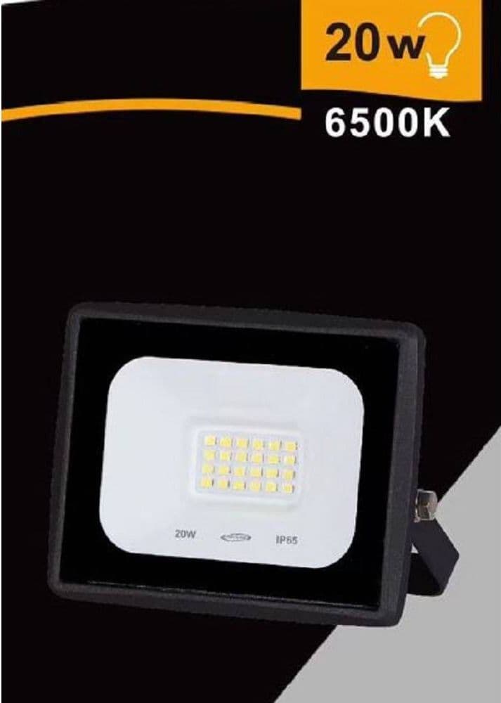 FARETTO LED FARO 20 WATT 1800 LM IP65 NERO LUCE FREDDA CALDA NATURALE EK02-20W-N in Faretti da soffitto Trade Shop italia - Napoli, commercioVirtuoso.it
