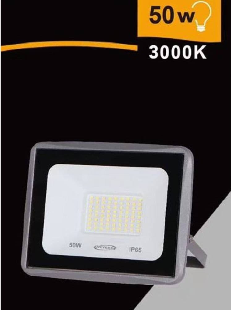 FARETTO LED FARO 50WATT 4500LM IP65 GRIGIO LUCE CALDA NATURALE FREDDA EK02-50W-G in Proiettori Trade Shop italia - Napoli, commercioVirtuoso.it