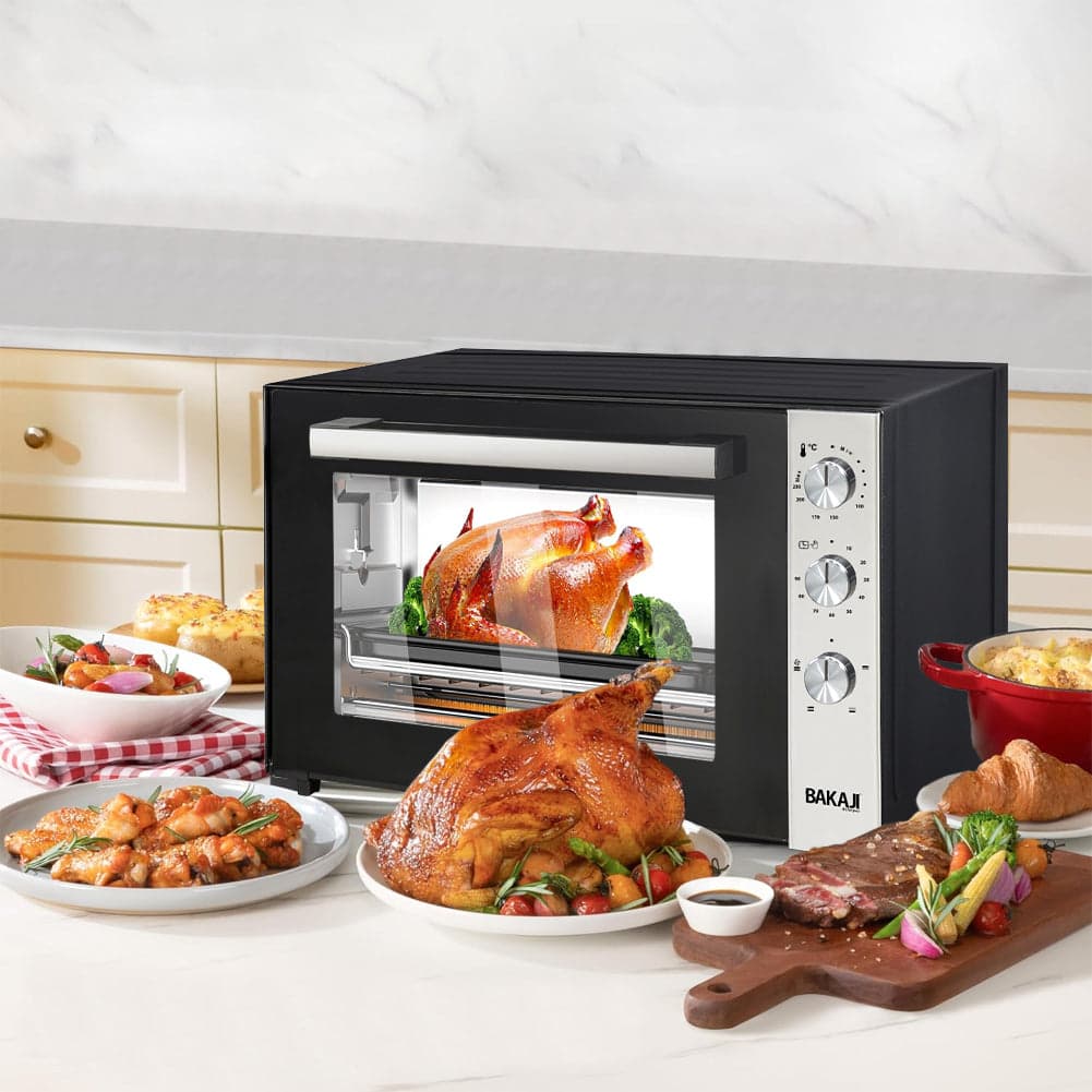 Forno Elettrico XXL 70LT Ventilato 2500W con Timer Segnale Acustico e Luce Interna in Fornetti elettrici Danyx - Casoria, commercioVirtuoso.it