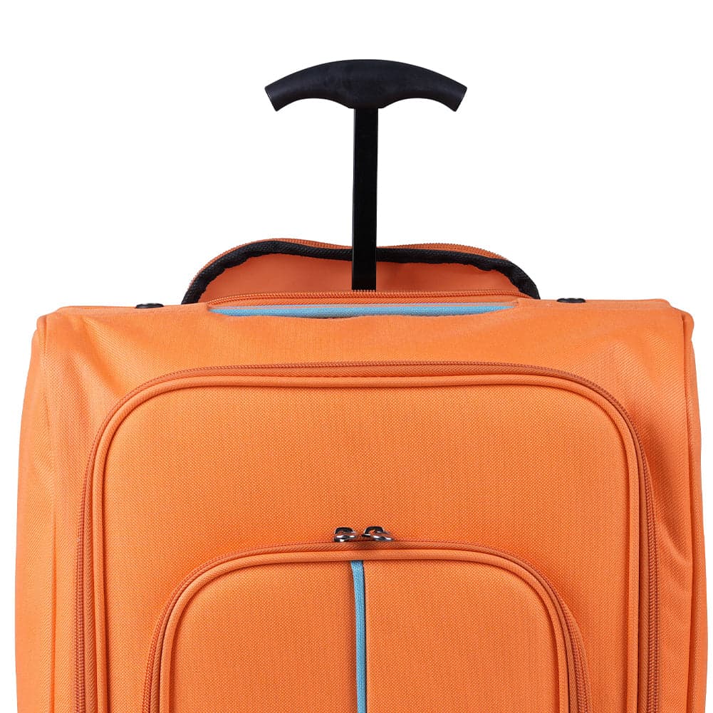 Trolley Frigo da Viaggio Morbido con Ruote e Isolamento Termico 35x20H50 cm Arancione in Frigoriferi Danyx - Casoria, commercioVirtuoso.it