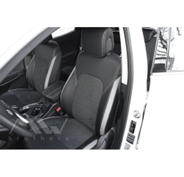 Set coprisedili su misura per Hyundai Santa Fe 3 (2012-2018), Leather style in Set per interni Autooggetti.it - Roma, commercioVirtuoso.it