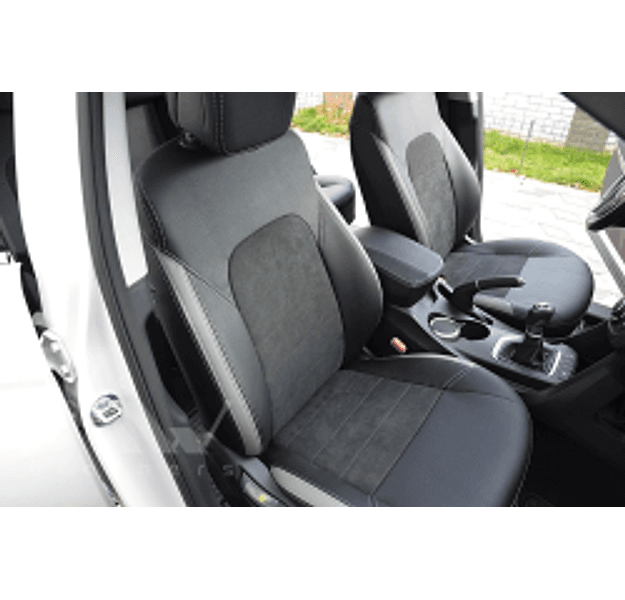 Set coprisedili su misura per Hyundai Santa Fe 3 (2012-2018), Leather style in Set per interni Autooggetti.it - Roma, commercioVirtuoso.it