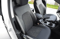 Set coprisedili su misura per Hyundai Santa Fe 3 (2012-2018), Leather style in Set per interni Autooggetti.it - Roma, commercioVirtuoso.it
