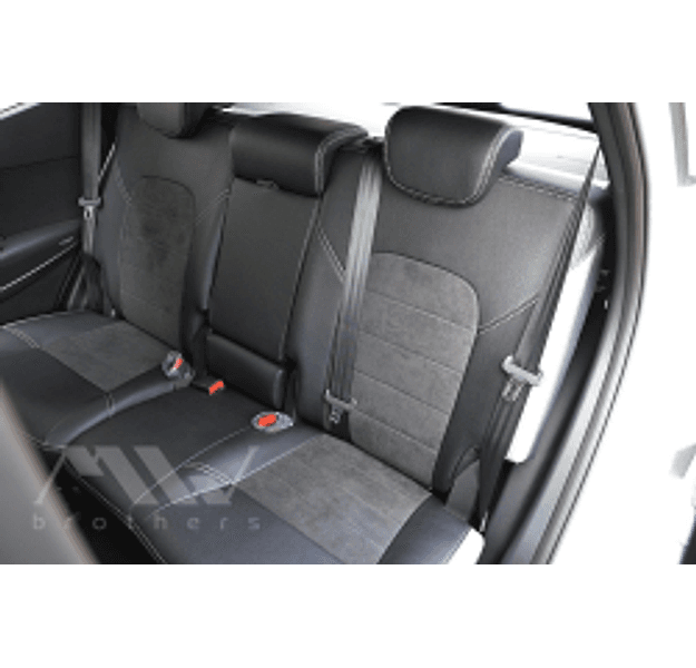 Set coprisedili su misura per Hyundai Santa Fe 3 (2012-2018), Leather style in Set per interni Autooggetti.it - Roma, commercioVirtuoso.it