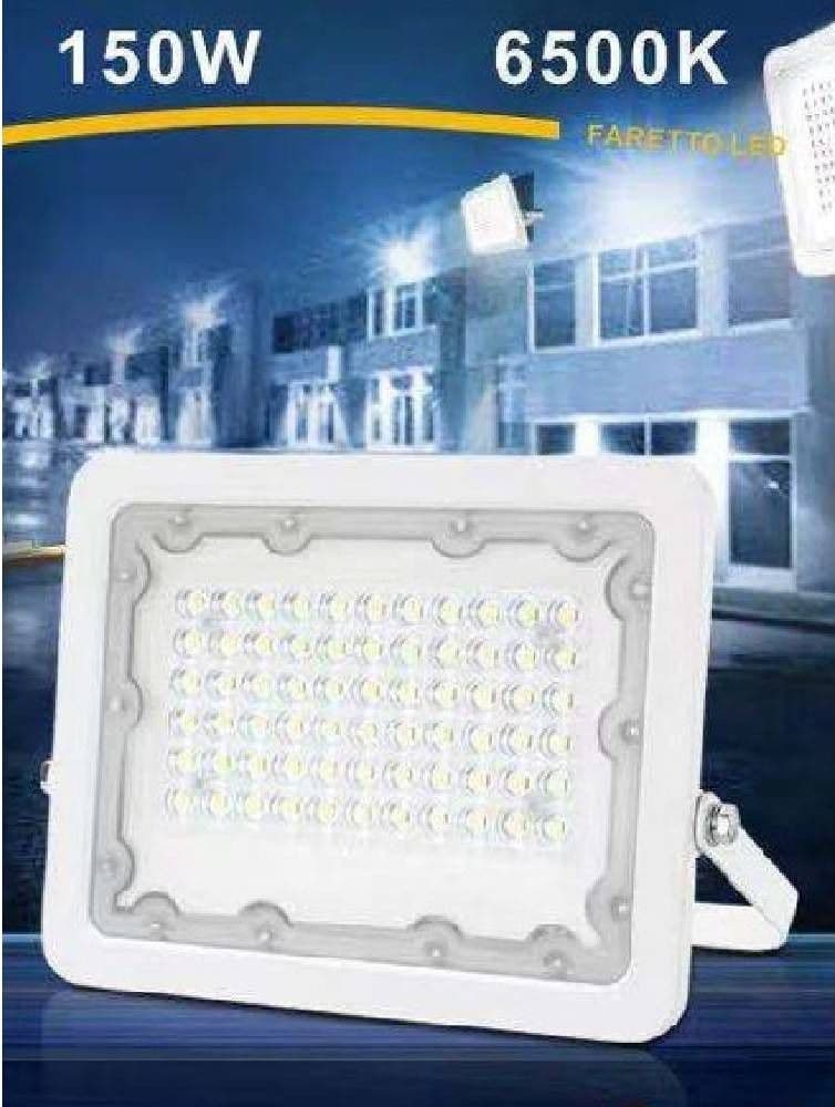 FARO LED 150 WATT PROIETTORE ESTERNO IP65 BIANCO LUCE 6500K 4000K 3000K FS150W-B in Proiettori Trade Shop italia - Napoli, commercioVirtuoso.it