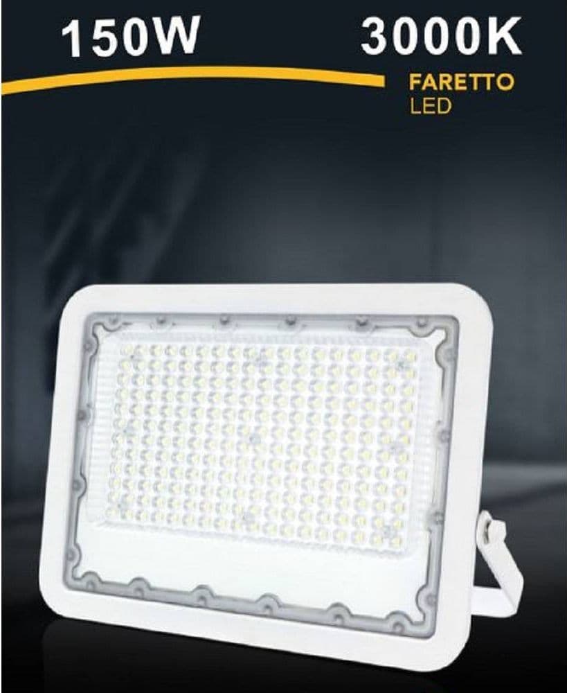 FARO LED 150 WATT PROIETTORE ESTERNO IP65 BIANCO LUCE 6500K 4000K 3000K FS150W-B in Proiettori Trade Shop italia - Napoli, commercioVirtuoso.it